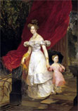 Карл Брюллов, Портрет великой княгини Елены Павловны с дочерью Марией