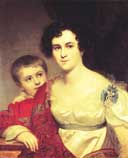 Кипренский Портрет Молчановой с дочерью Елизаветой