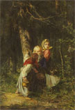 Корзухин Алексей Иванович, Крестьянские девочки в лесу