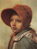 художник Венецианов, Портрет А. А. Венециановой, дочери художника