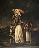 Пиросмани, Крестьянка с детьми идет за водой