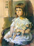 Зинаида Серебрякова, Девочка с куклой