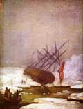 Фридрих, Остов корабля в полярном море