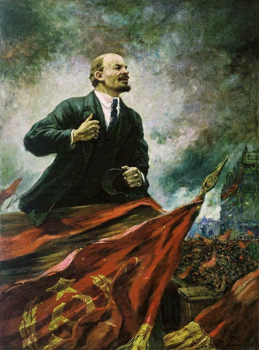 Александр Герасимов Ленин на трибуне