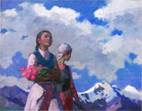 Семен Чкйков, Цветы Киргизии
