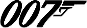 Лого серии фильмов о Джеймсе Бонде, агенте 007