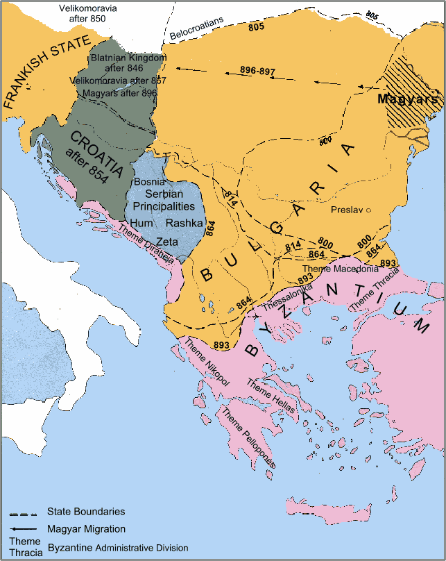 Карта балкан и малой азии